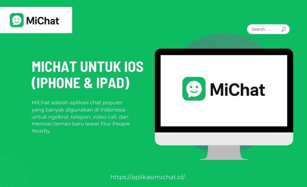 MiChat Ngobrol, Berteman untuk iOS (iPhone & iPad)